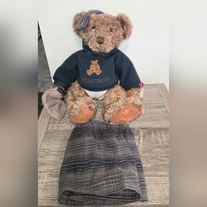 Russ Vintage Edition Teddy Bear Plush Lady Laine 13" AS IS SEE PICTURES.